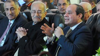 شريف إسماعيل يتقدم بالتهنئة للرئيس السيسي بمناسبة عيد الفطر 2018