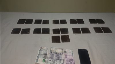 القبض على عاطل بحوزته 2 كيلو حشيش بمنطقة المرج