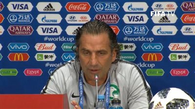 الفراعنة في كأس العالم| مدرب السعودية: أُفضل الأسلوب الهجومي.. وروسيا مختلفة عن باقي منتخبات المجموعة