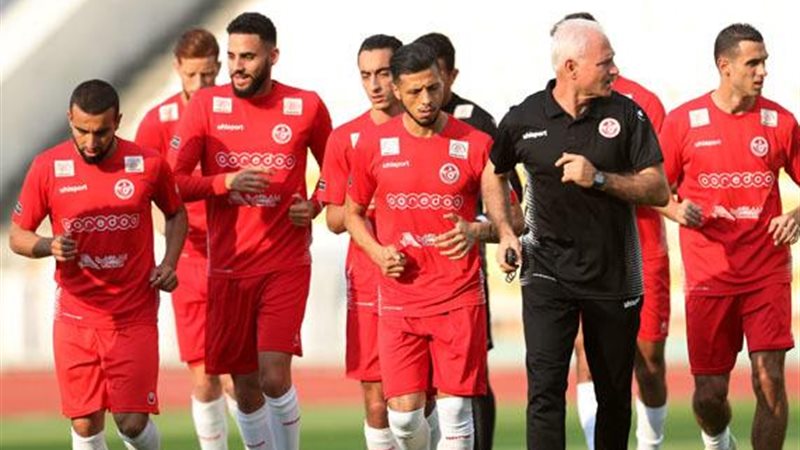تدريبات منتخب تونس
