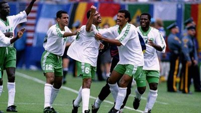 كأس العالم2018.. المنتخب السعودي لم يحقق أي فوز منذ مباراة بلجيكا في مونديال 94