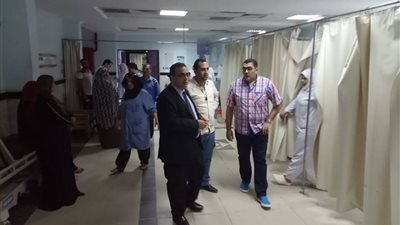 صور| وكيل صحة دمياط يتفقد مستشفيات المحافظة في عيد الفطر 2018