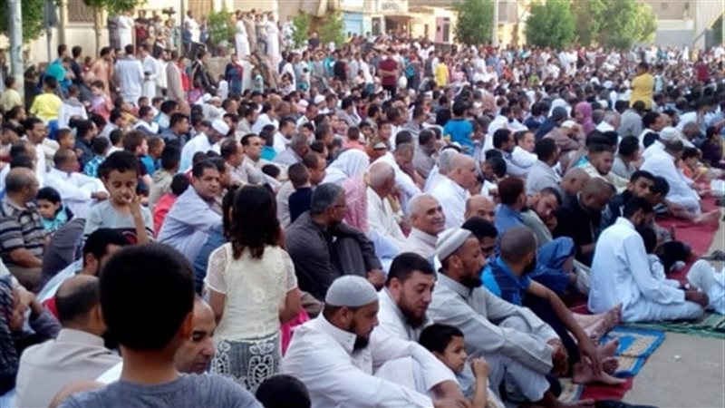 صلاة العيد في جامع