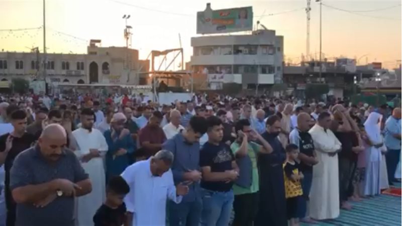 صلاة عيد الفطر  بـ