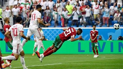 إيران تفوز بدون أي تسديدة خلال الشوط الثاني 