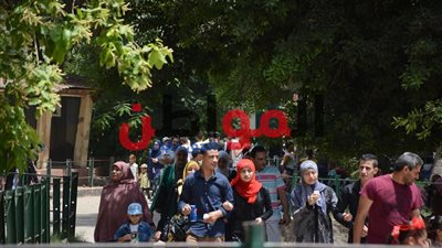 فيديو | بهجة ثانى أيام عيد الفطر 2018 في حديقة الحيوان