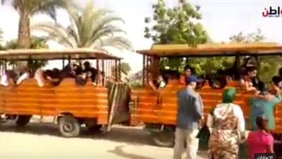 فيديو| أجواء مبهجة لعيد الفطر المبارك في حديقة الفسطاط