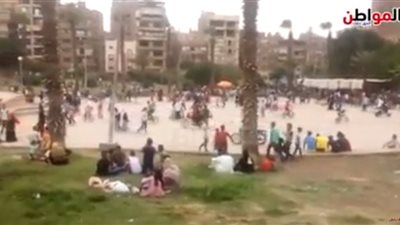 فيديو| المصريون يشعلون حديقة الفسطاط باحتفالات ضخمة في ثاني أيام عيد الفطر 2018