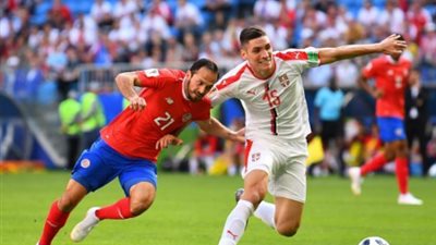 صربيا تنتفض وتبحث عن الهدف الأول في شباك كوستاريكا بكأس العالم 2018