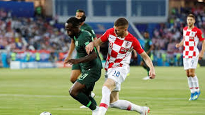 منتخب نيجيريا وكرواتيا