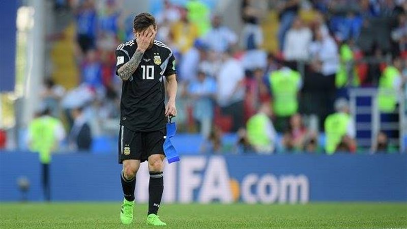 ميسي - لاعب الأرجنتين