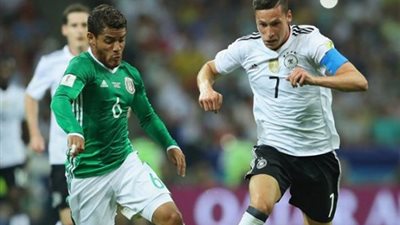 كأس العالم 2018.. التعادل السلبي يسيطر على مواجهة ألمانيا والمكسيك بعد مرور 15 دقيقة 