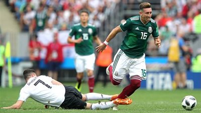 كأس العالم 2018.. المكسيك تتقدم على ألمانيا بعد مرور 60 دقيقة 