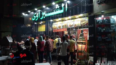 صور| إقبال شديد علي مطاعم وسط البلد في ثالث أيام عيد الفطر 2018
