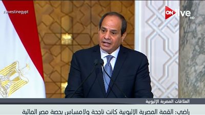 فيديو| رئاسة الجمهورية: القمة المصرية الإثيوبية ناجحة ولا مساس بحصتنا المائية