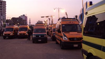 بالأسماء.. مصر وإصابة 14 في انقلاب ميكروباص بـ 