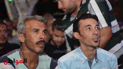 صور .. القلق على وجوه الجمهور بمحافظة الغربية في مباراة مصر وروسيا 2018