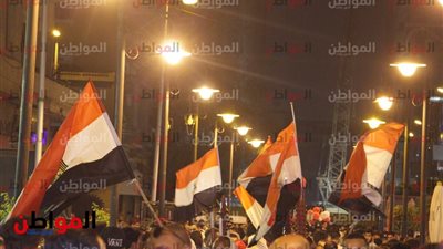 فيديو .. الحماس يسيطر على جمهور وسط البلد أثناء مباراة مصر وروسيا 2018 