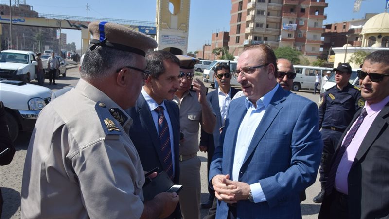 محافظ بني سويف يتفقد