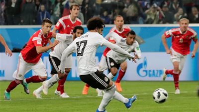  فيديو.. روسيا تتقدم على مصر بثلاثية بعد مرور 75 دقيقة