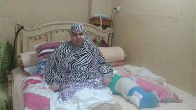 صور| ''رضوى''.. فتاة تستغيث وتحلم برؤية الشارع 