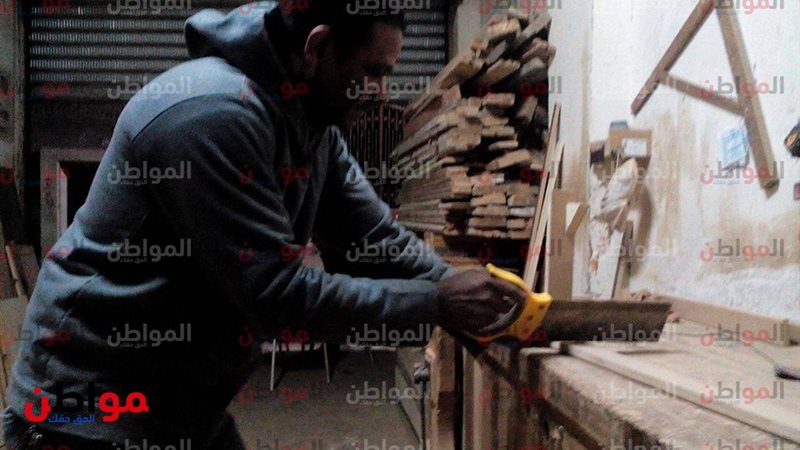 عم أحمد طه نجار بمنطقة