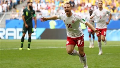 كريستيان إيركسن يحقق رقم مميز في مونديال روسيا