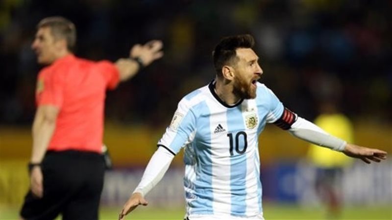 ميسي - لاعب الأرجنتين