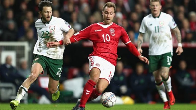 إريكسن لاعب منتخب