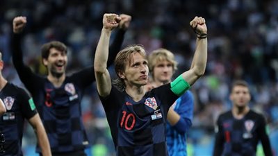 مودريتش أفضل لاعب في مباراة كرواتيا والأرجنتين