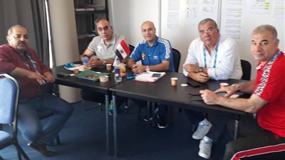  صور.. سفير مصر في إسبانيا يزور البعثة المصرية المشاركة بدورة ألعاب البحر المتوسط 