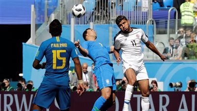 رقم مرعب يساند البرازيل أمام كوستاريكا