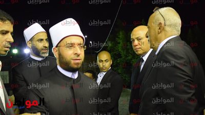 صور| أسامة الأزهري يصل عزاء الشيخ معوض إبراهيم بجامعة الأزهر