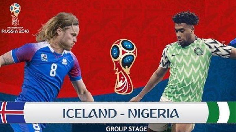 منتخب نيجيريا وايسلندا