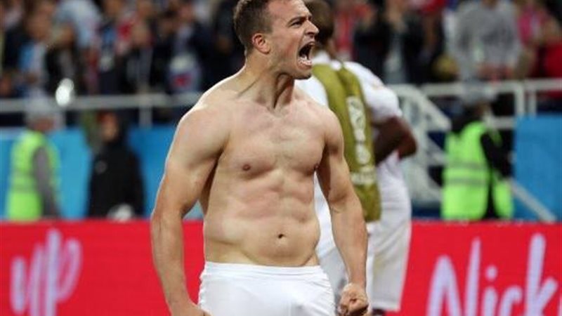 شاكيري لاعب سويسرا