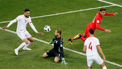  فرجاني ساسي يهدر هدف التعال لتونس أمام بلجيكا 