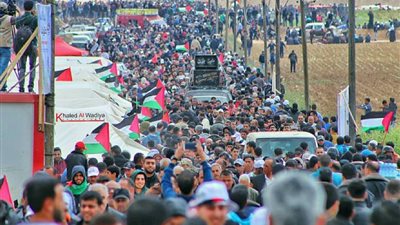 ارتفاع عدد الشهداء الفلسطينيين إلى 131 منذ بدء مسيرة العودة الكبرى