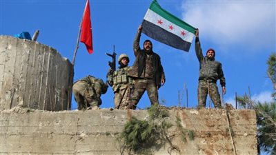 قتلي وجرحي فى اطلاق نار بمدينة عفرين السورية احتفالا بفوز أردوغان