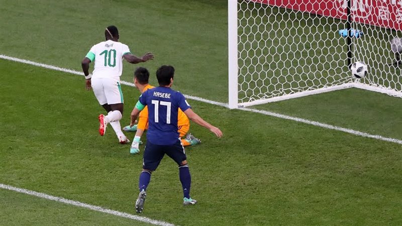 جانب من مباراة اليابان
