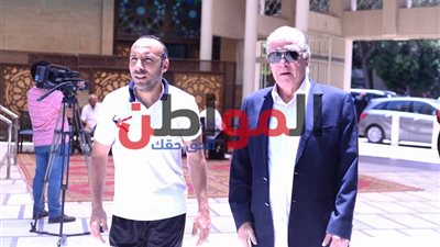 صور.. الخطيب وشوبير وخالد مرتجى أبرز حضور جنازة محمد عبدالرحيم