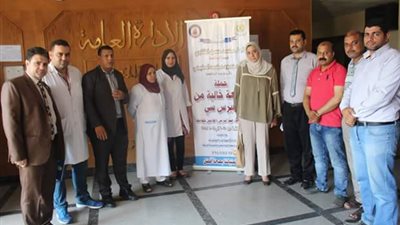 صور.. استمرار فعاليات حملة جامعة خالية من فيروس سى بـ