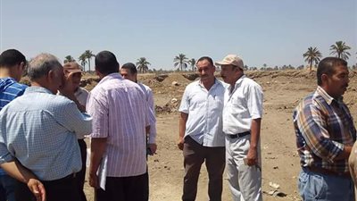 تنفيذ إزالة تعدى على أرض أملاك الدولة بمساحة ١٠٠٠متر في قرية قلبشو بـ