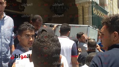 صور .. تشييع جنازة زوجة شقيق عبدالحليم حافظ