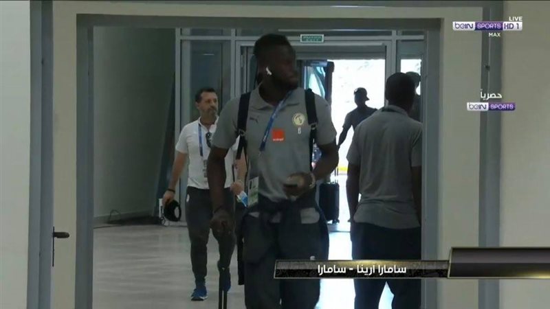 وصول منتخب السنغال