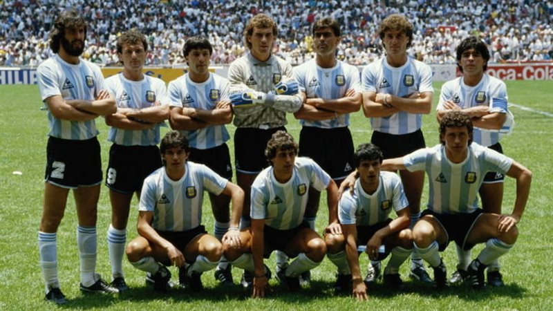 منتخب الارجنتين86