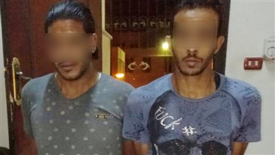 ضبط عاطلين بحوزتهما 42 قطعة حشيش بقصد الاتجار بالمحلة