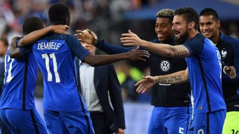 لاعبي منتخب فرنسا