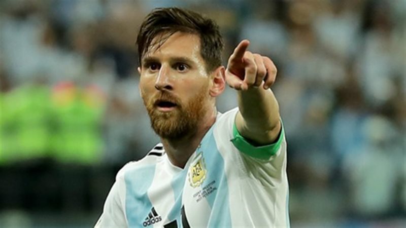 ميسي - لاعب الأرجنتين