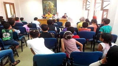 ورشة للفن التشكيلي بقصر ثقافة نجيب سرور إحتفالًا بـ
