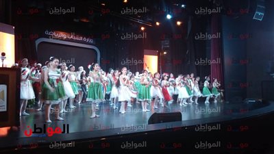 صور| فرقة الإسماعيلية والسويس تنهي احتفال وزارة الشباب بـ ثورة يونيو 2018